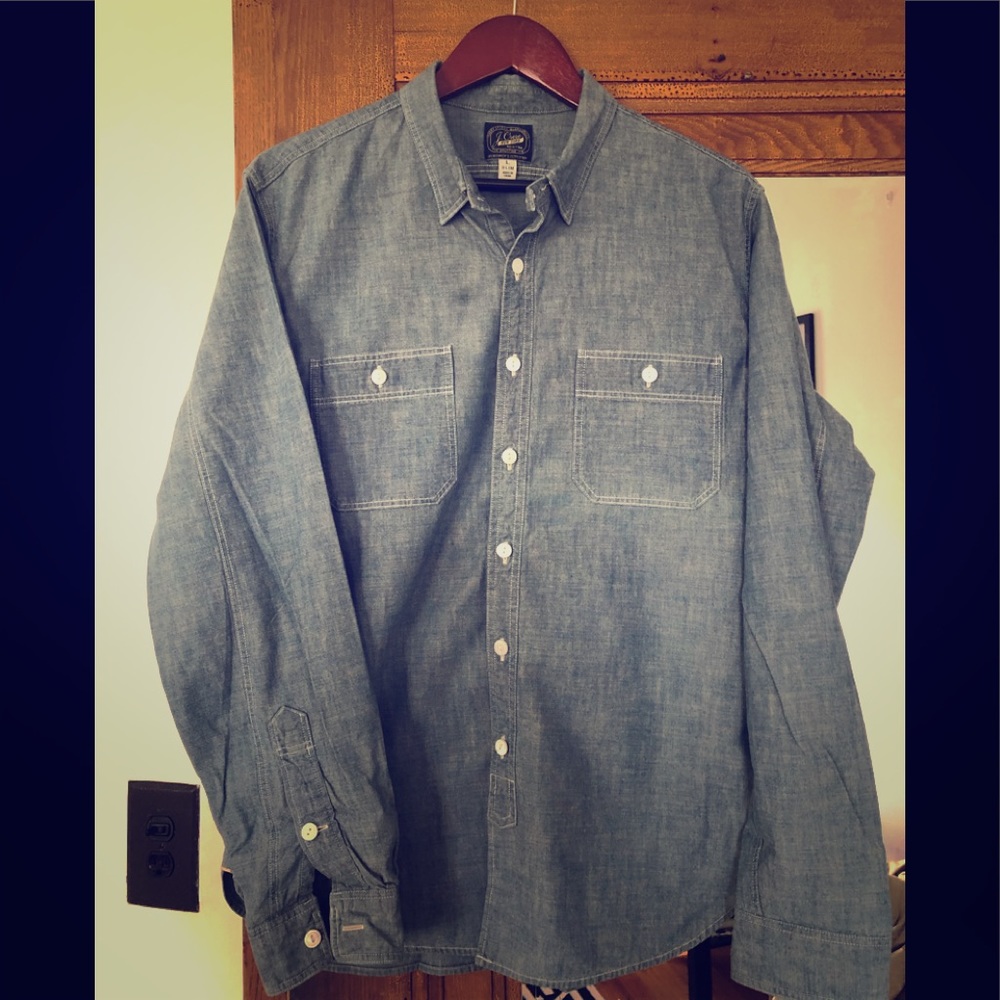 Vintage J Crew Denim Shirt